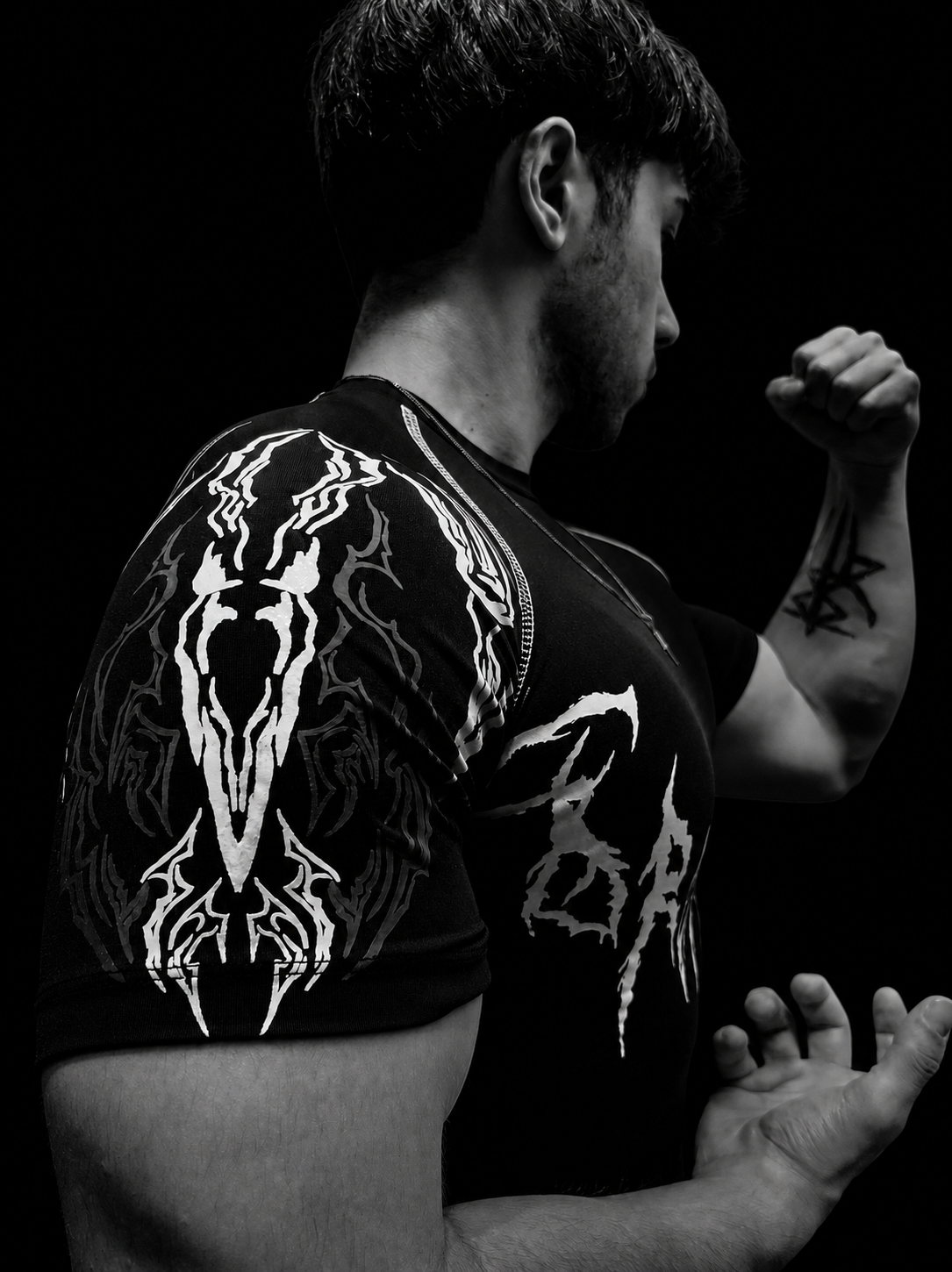 Dragon Short Sleeve Compression [PHANTOM WHITE]