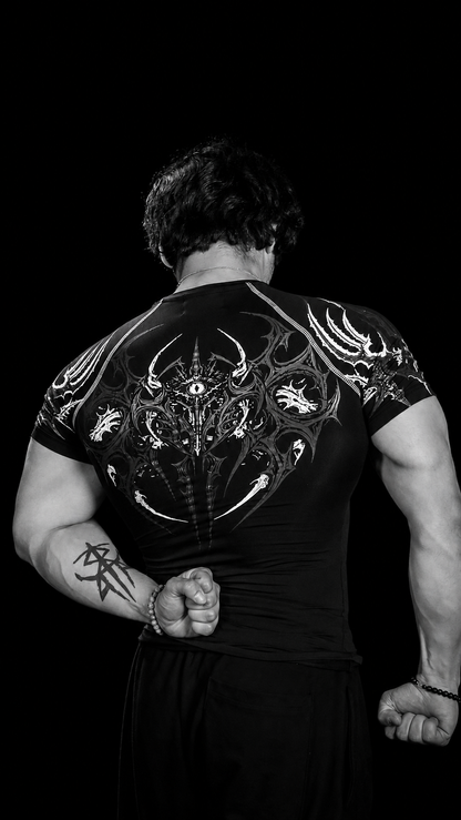 ECLIPSE™ Shortsleeve Compression [PHANTOM WHITE ]