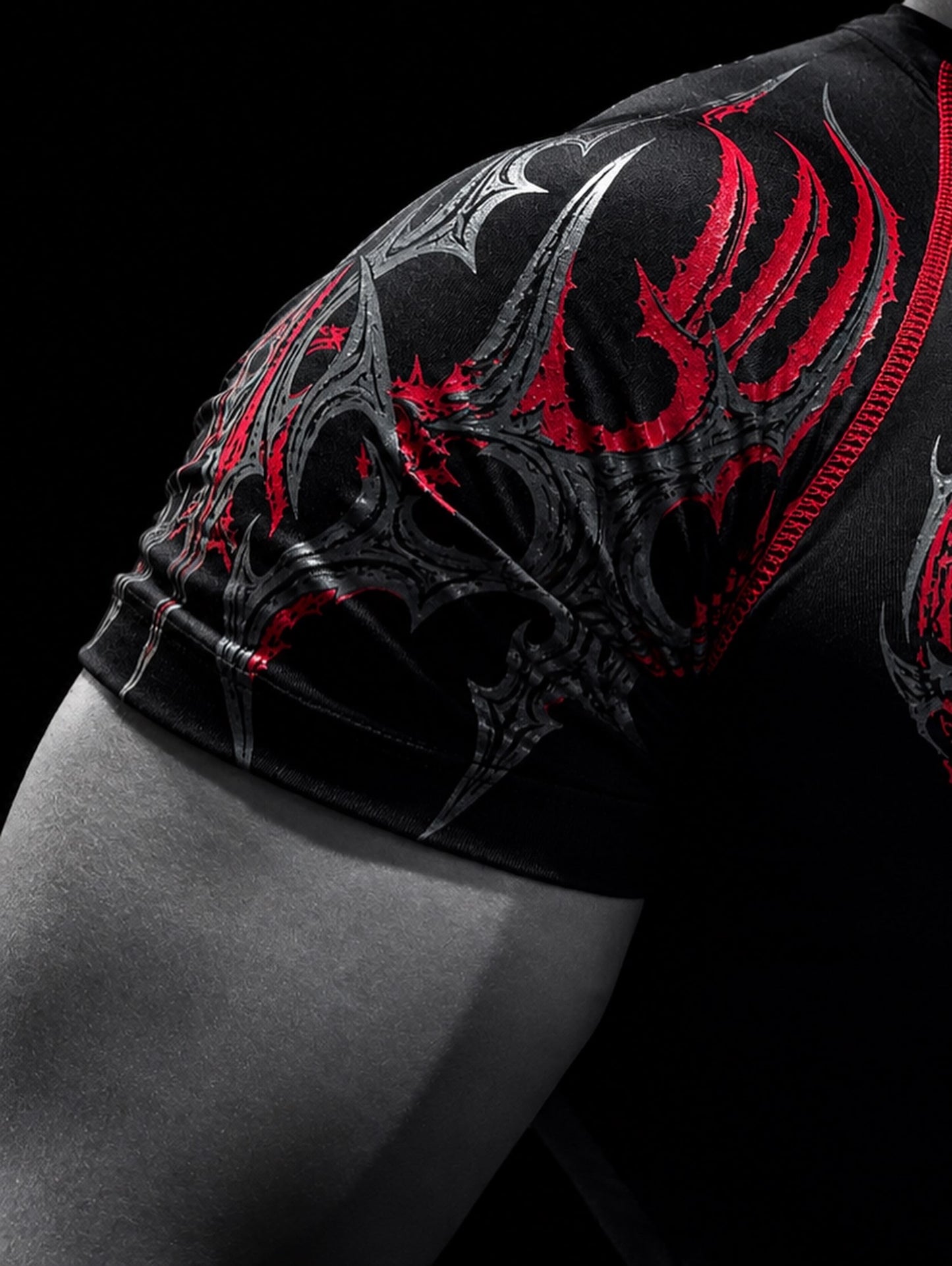 Eclipse shortsleeve Compression [CRIMSON RED]