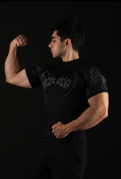 Nocturne compression Anstrasit Black T-shirt