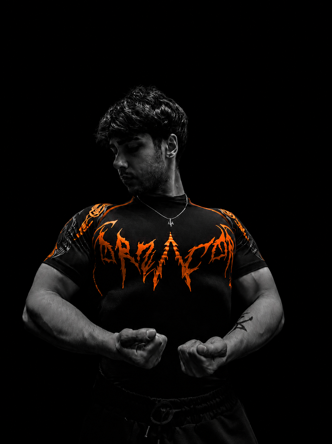 Dragon Short Sleeve Compression [INFERNO]