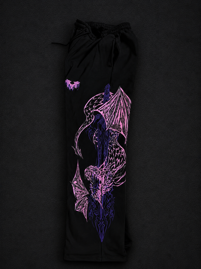 Dragon Baggy Sweatpants [TWILIGHT]