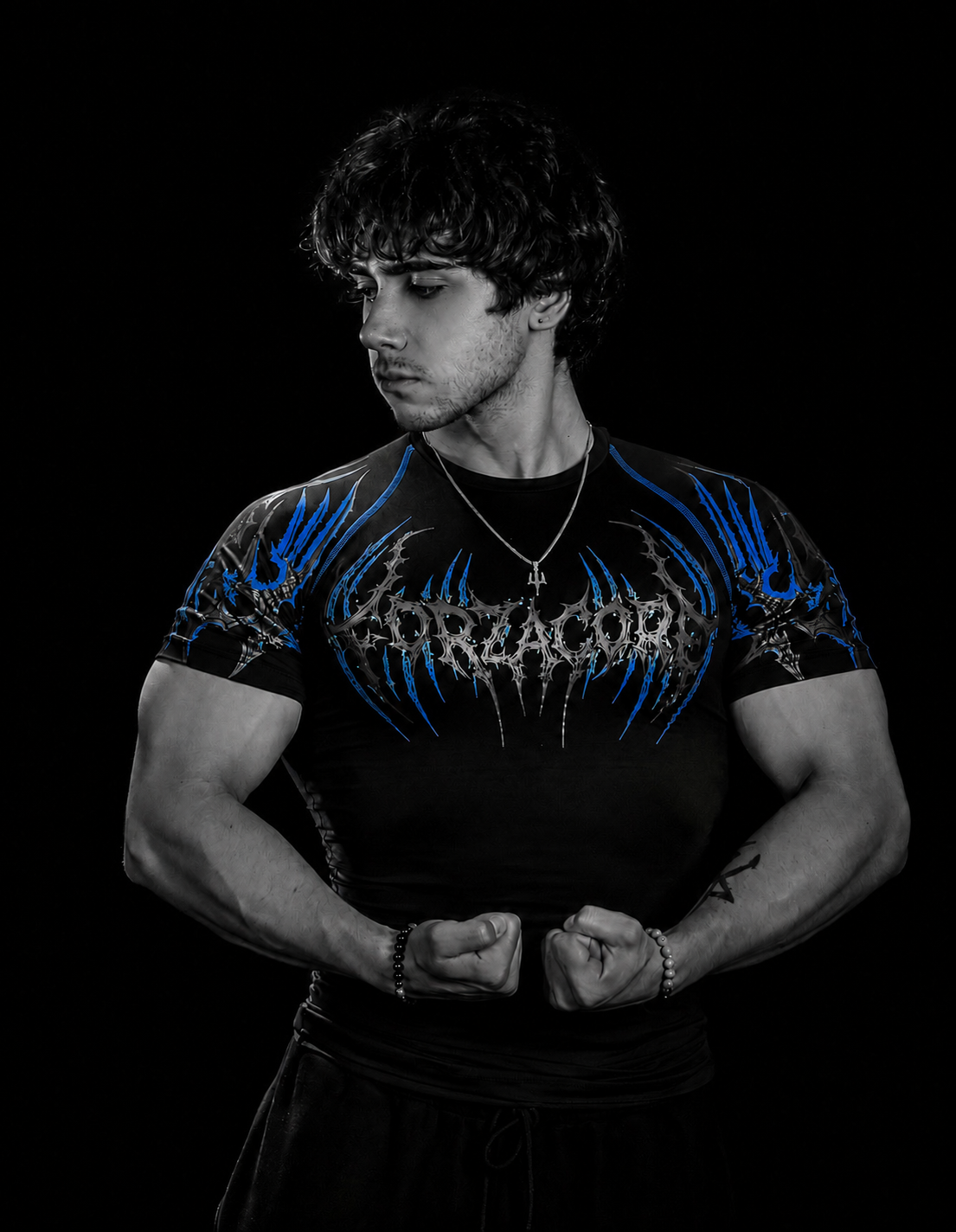 Eclipse shortsleeve Compression [ABYSS BLUE]