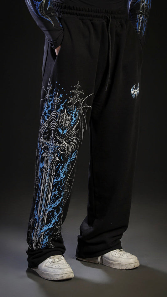 ECLIPSE BAGGY SWEATPANTS [ABYSS BLUE]