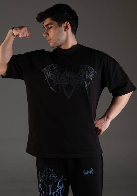 Nocturne Oversize T-Shirt Midnight Blue (ön sipariş)