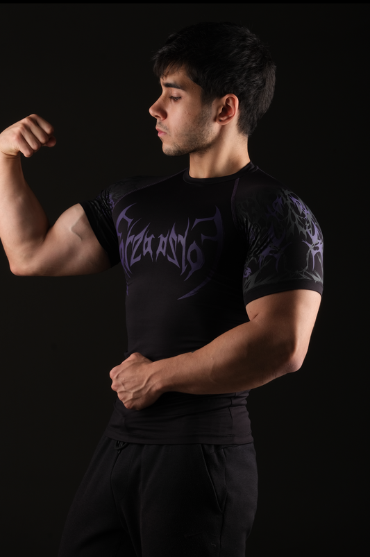 Nocturne compression Purple T-shirt