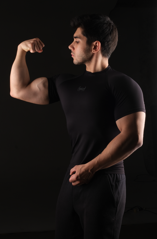 Basic Compression T-shirt Black