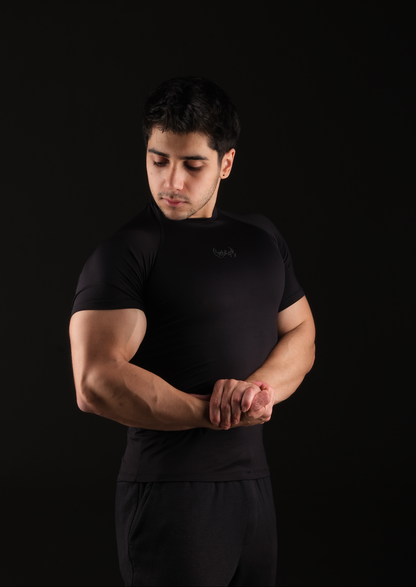 Basic Compression T-shirt Black