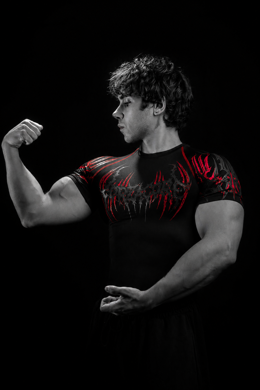 Eclipse shortsleeve Compression [CRIMSON RED]