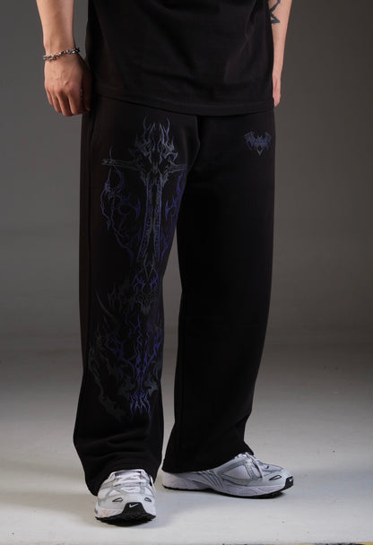 Nocturne Baggy eşofman - Dark Purple (ÖN SİPARİŞ)