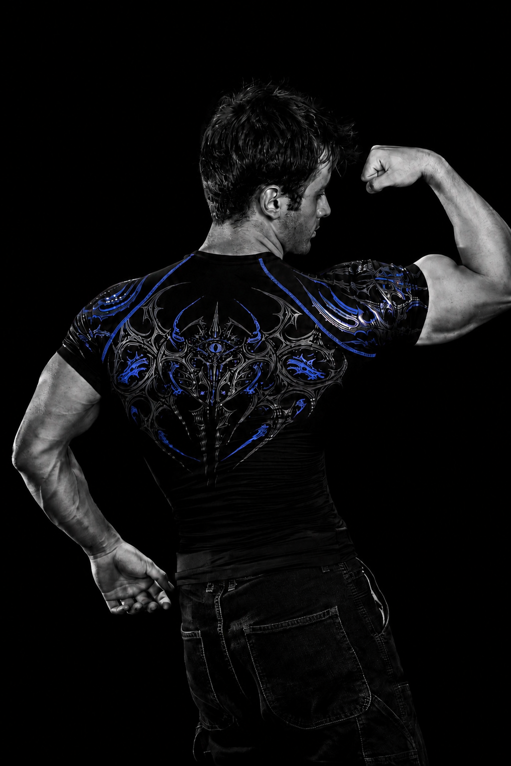 Eclipse shortsleeve Compression [ABYSS BLUE]