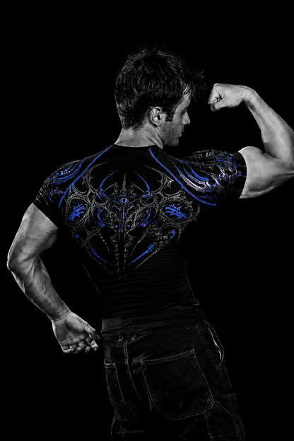 Eclipse shortsleeve Compression [ABYSS BLUE]