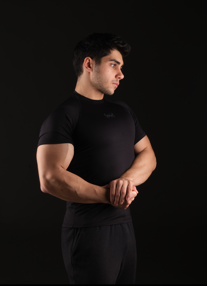 Basic Compression T-shirt Black