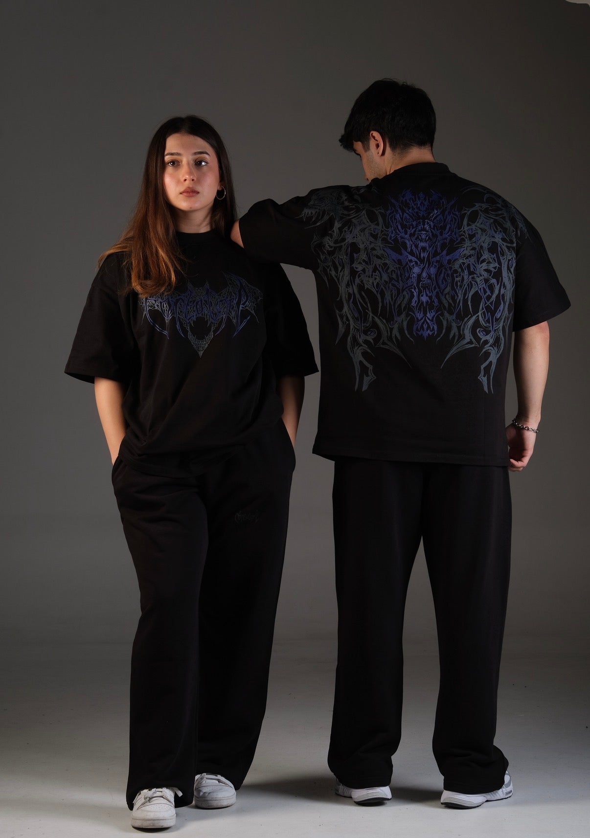 Nocturne Oversize T-Shirt Dark Purple (Ön Sipariş)