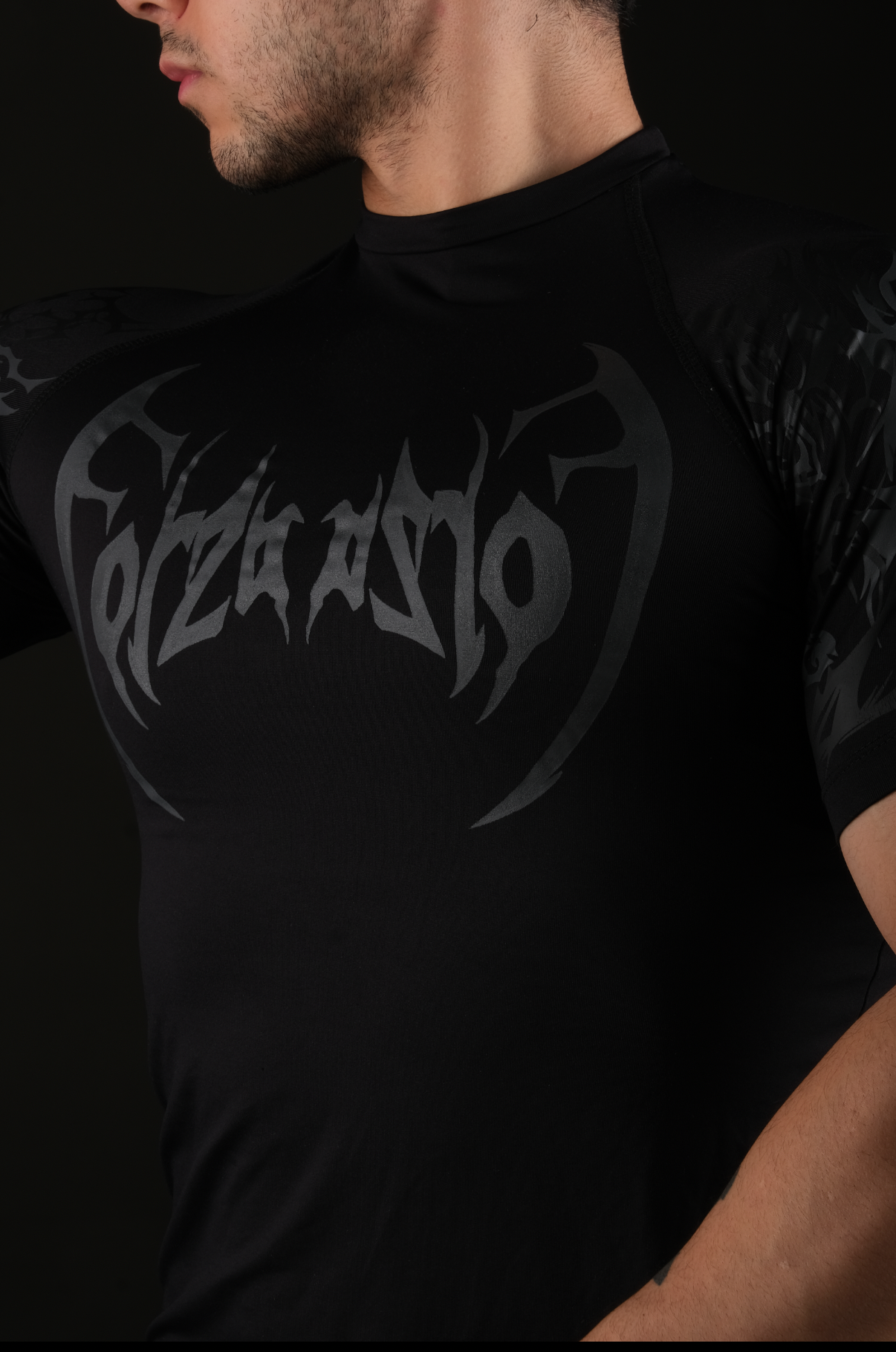 Nocturne compression Anstrasit Black T-shirt