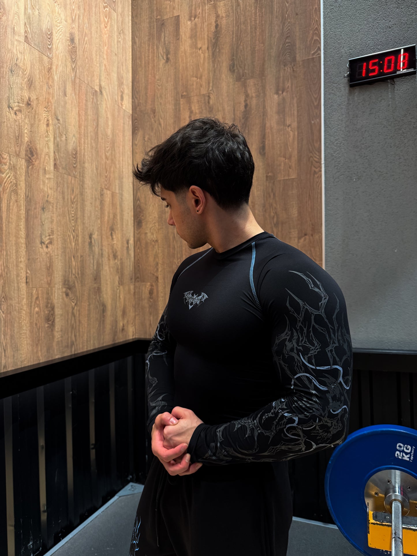 Nocturne Full Body ( uzun kollu) compression Ocean Blue