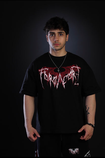 Dragon Oversize T-Shirt [HEAVENLY RED]