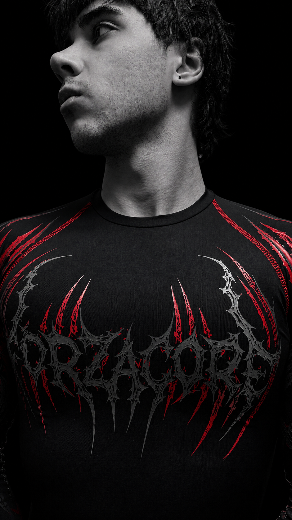 Eclipse longsleeve Compression [CRIMSON RED ]