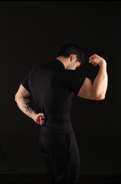 Basic Compression T-shirt Black