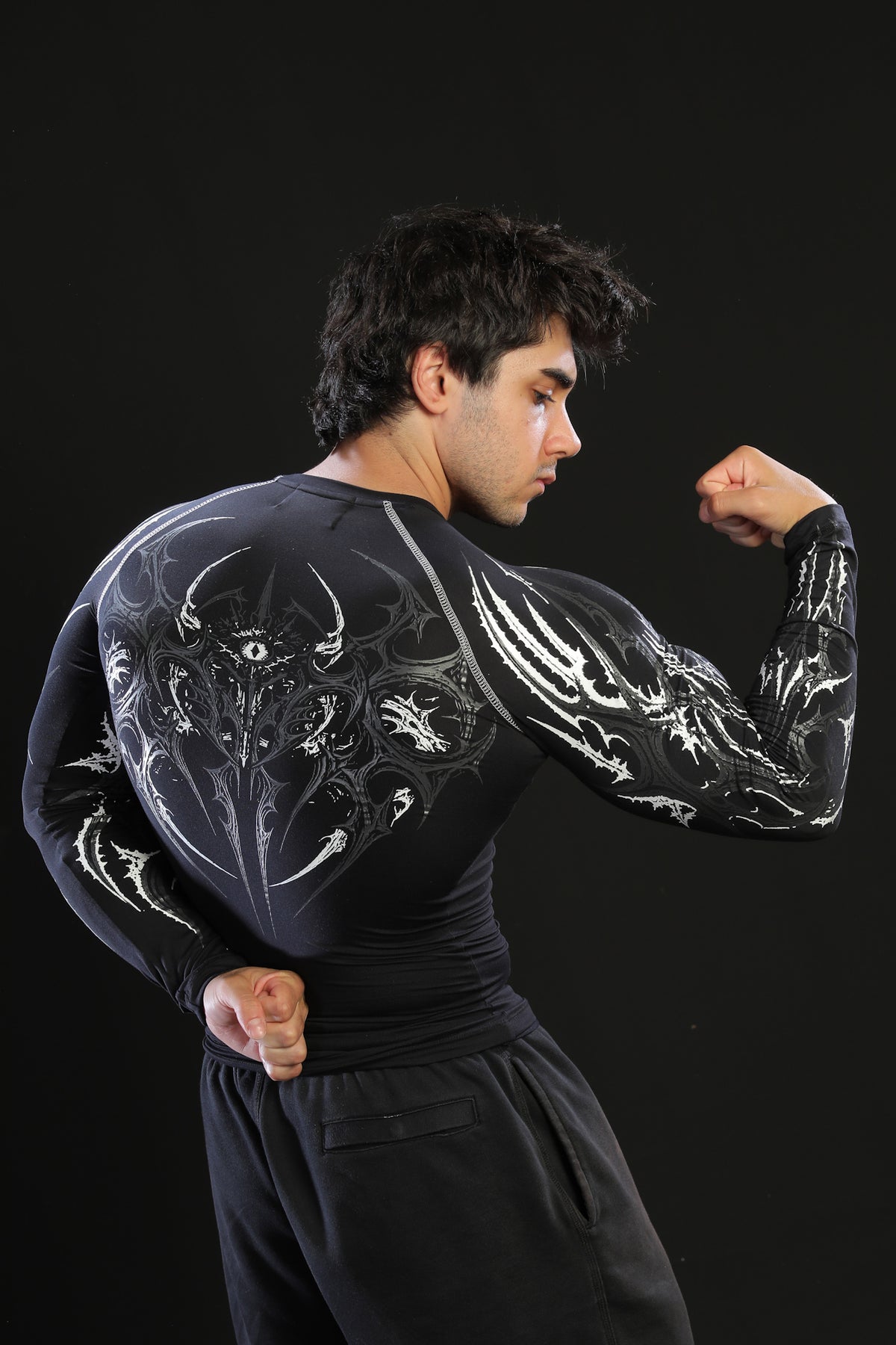 Eclipse longsleeve Compression [PHANTOM WHITE ]