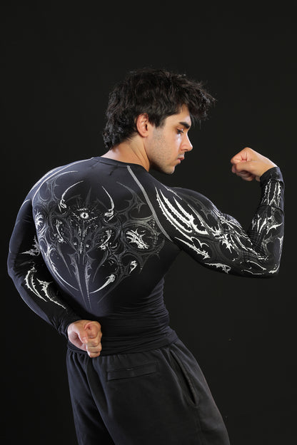 Eclipse longsleeve Compression [PHANTOM WHITE ]