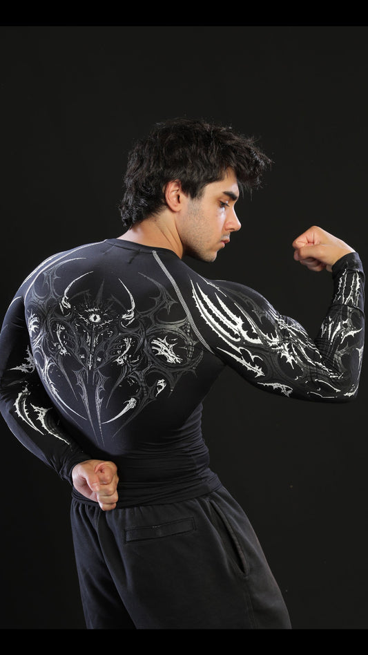 Eclipse longsleeve Compression [PHANTOM WHITE ]