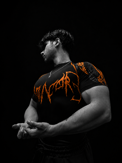 Dragon Short Sleeve Compression [INFERNO]