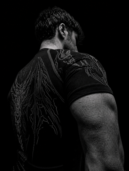 Dragon Short Sleeve Compression [DARKNESS]