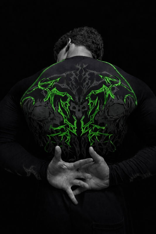 Nocturne Full Body ( uzun kollu) compression VENOM (ÖN SİPARİŞ)