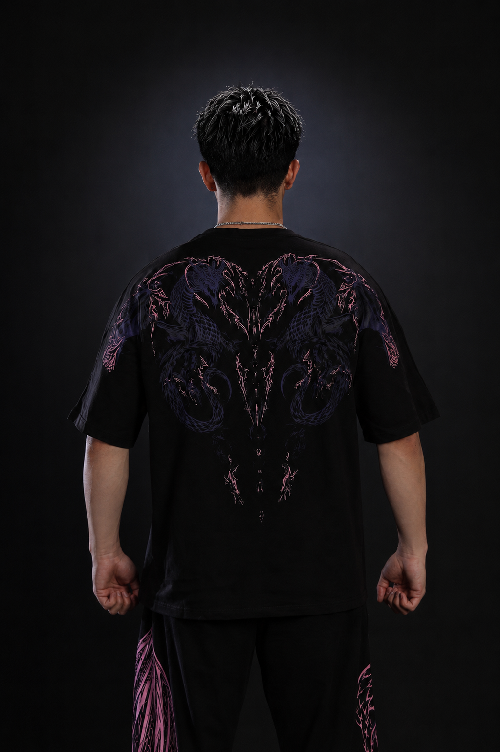Dragon Oversize T-Shirt [TWILIGHT]
