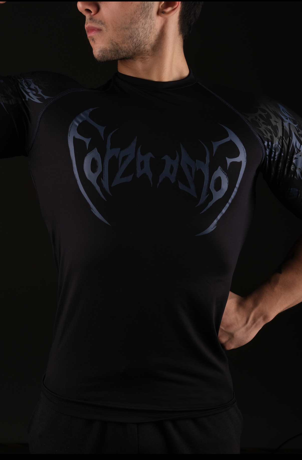 Nocturne compression Ocean Blue T-shirt