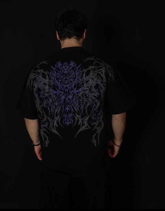 Nocturne Oversize T-Shirt Dark Purple