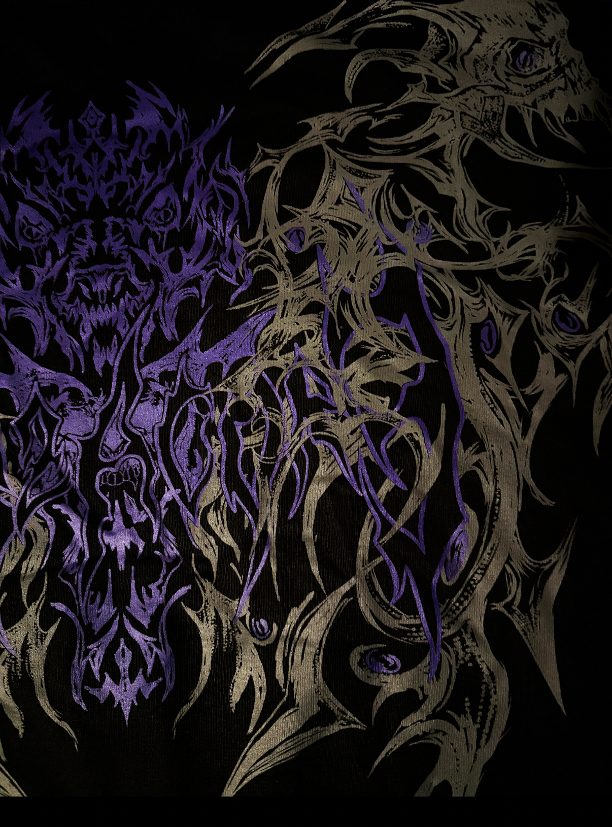 Nocturne Oversize T-Shirt Dark Purple (Ön Sipariş)