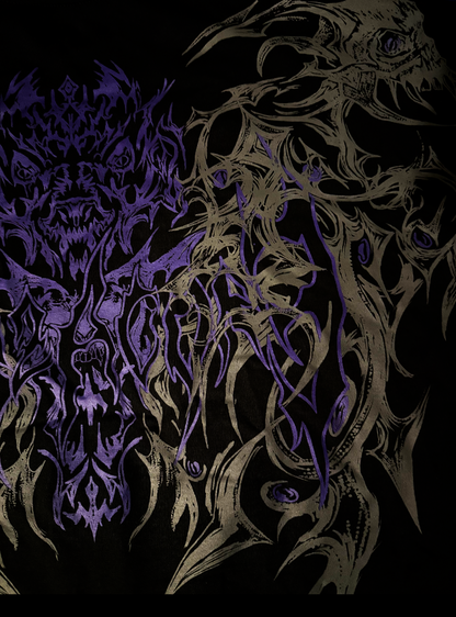 Nocturne Oversize T-Shirt Dark Purple (Ön Sipariş)