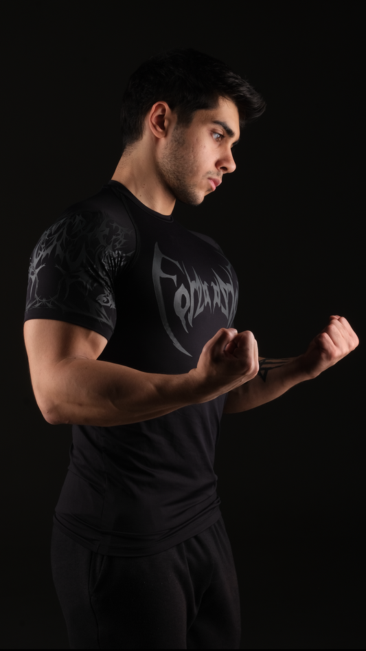 Nocturne Short Sleeve Compression [DARKNESS]