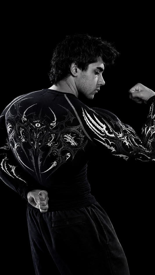 Eclipse longsleeve Compression [PHANTOM WHITE ]