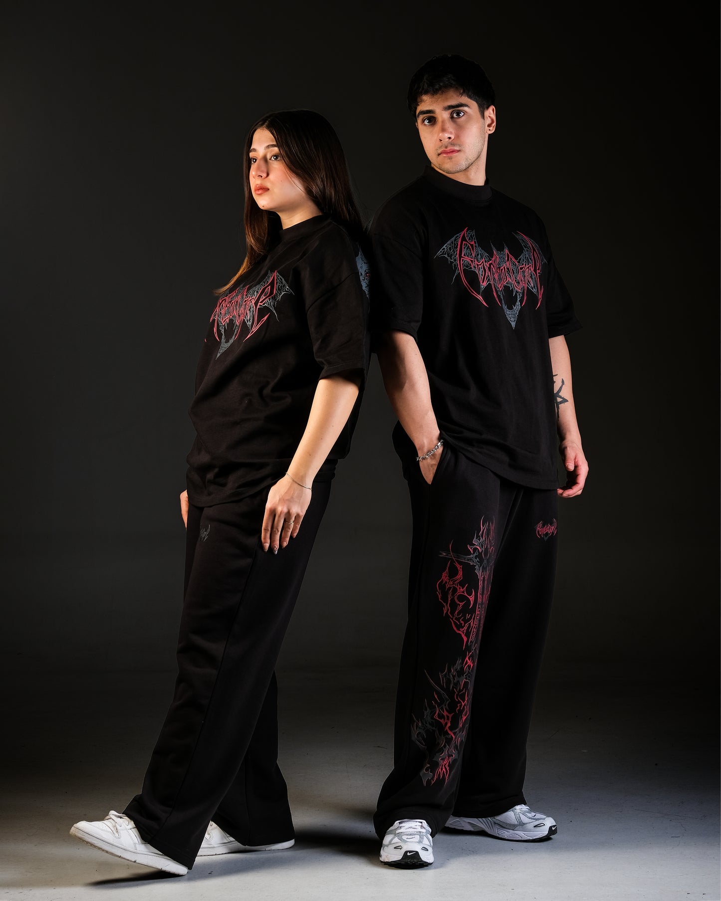 Nocturne Oversize T-Shirt Blood Red (PRE-ORDER)