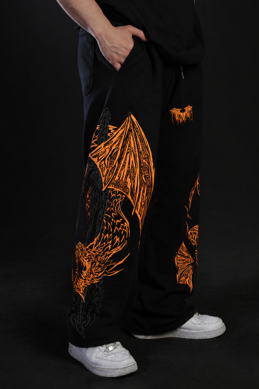 Dragon Baggy Sweatpants [INFERNO]
