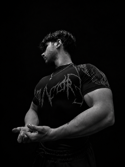 Dragon Short Sleeve Compression [DARKNESS]