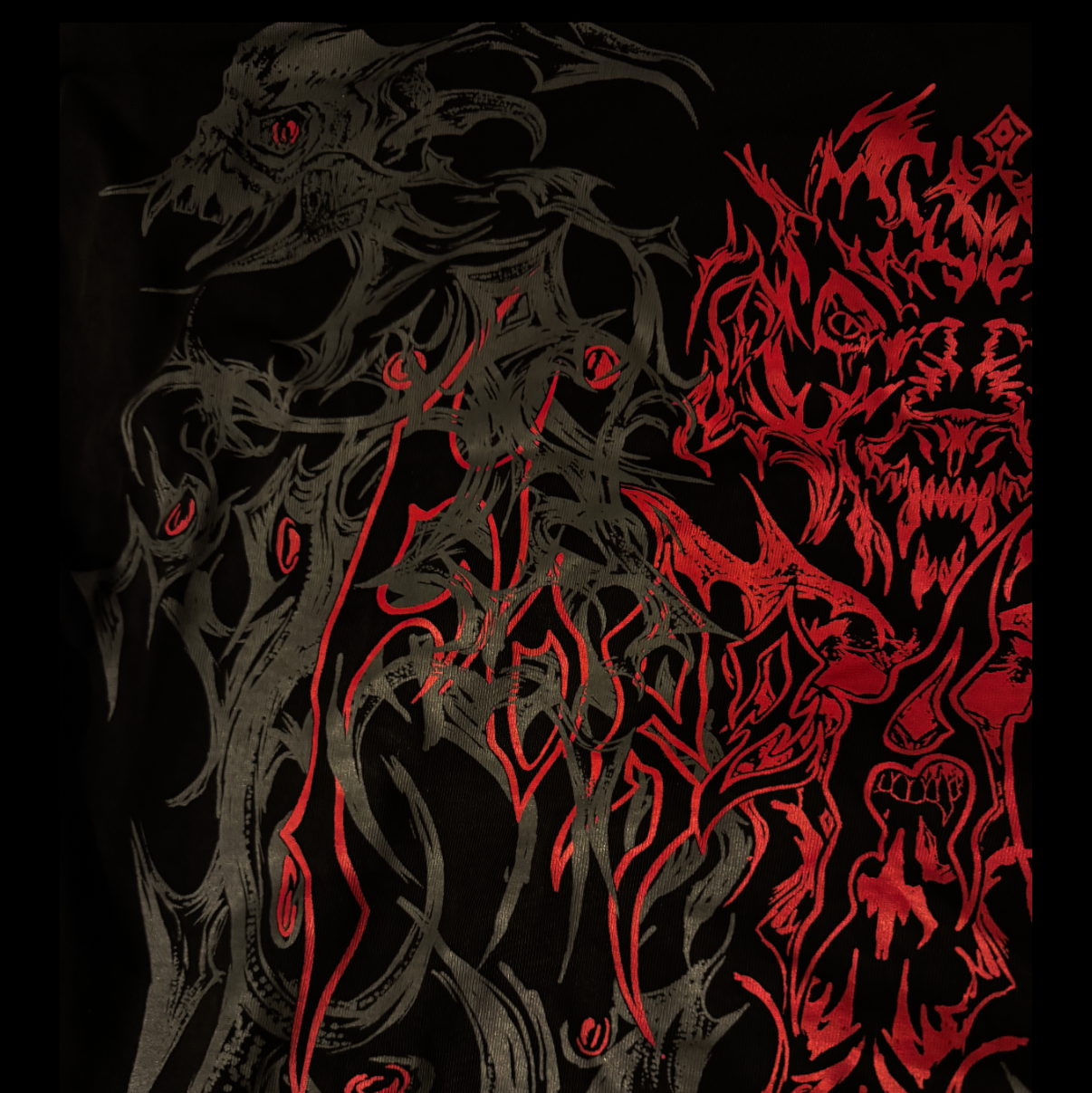 Nocturne Oversize T-Shirt Blood Red (PRE-ORDER)