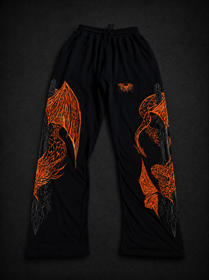Dragon Baggy Sweatpants [INFERNO]