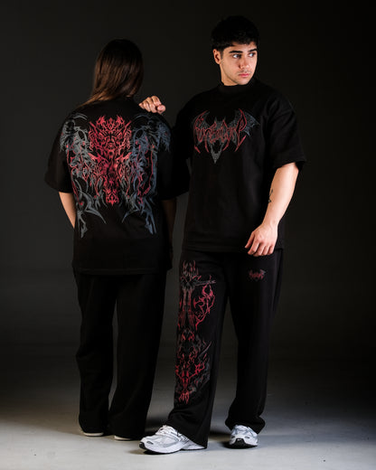 Nocturne Oversize T-Shirt Blood Red (PRE-ORDER)