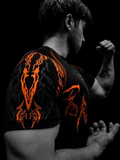 Dragon Short Sleeve Compression [INFERNO]