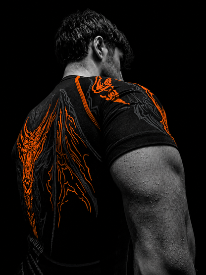 Dragon Short Sleeve Compression [INFERNO]