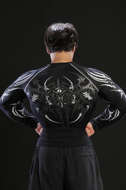 Eclipse longsleeve Compression [PHANTOM WHITE ]