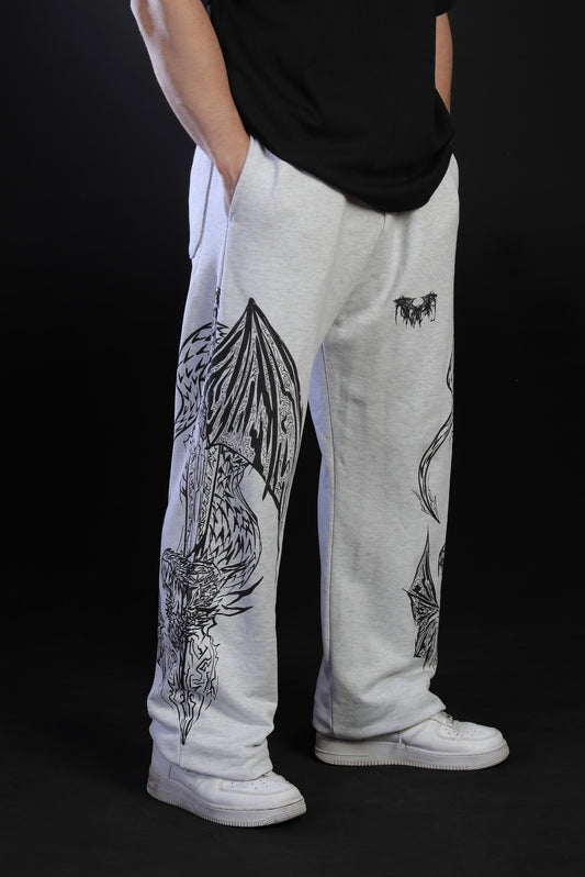 Dragon Baggy Sweatpants [NIGHTMARE]