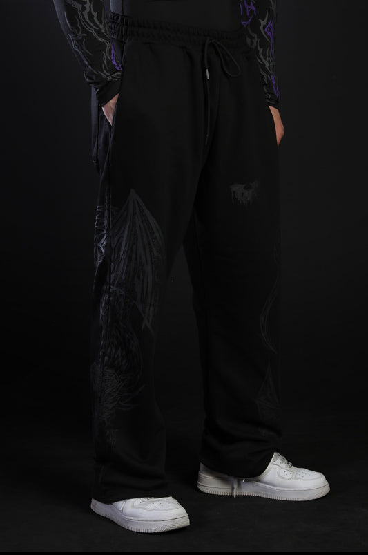 Dragon Baggy Sweatpants [DARKNESS] (ön sipariş)