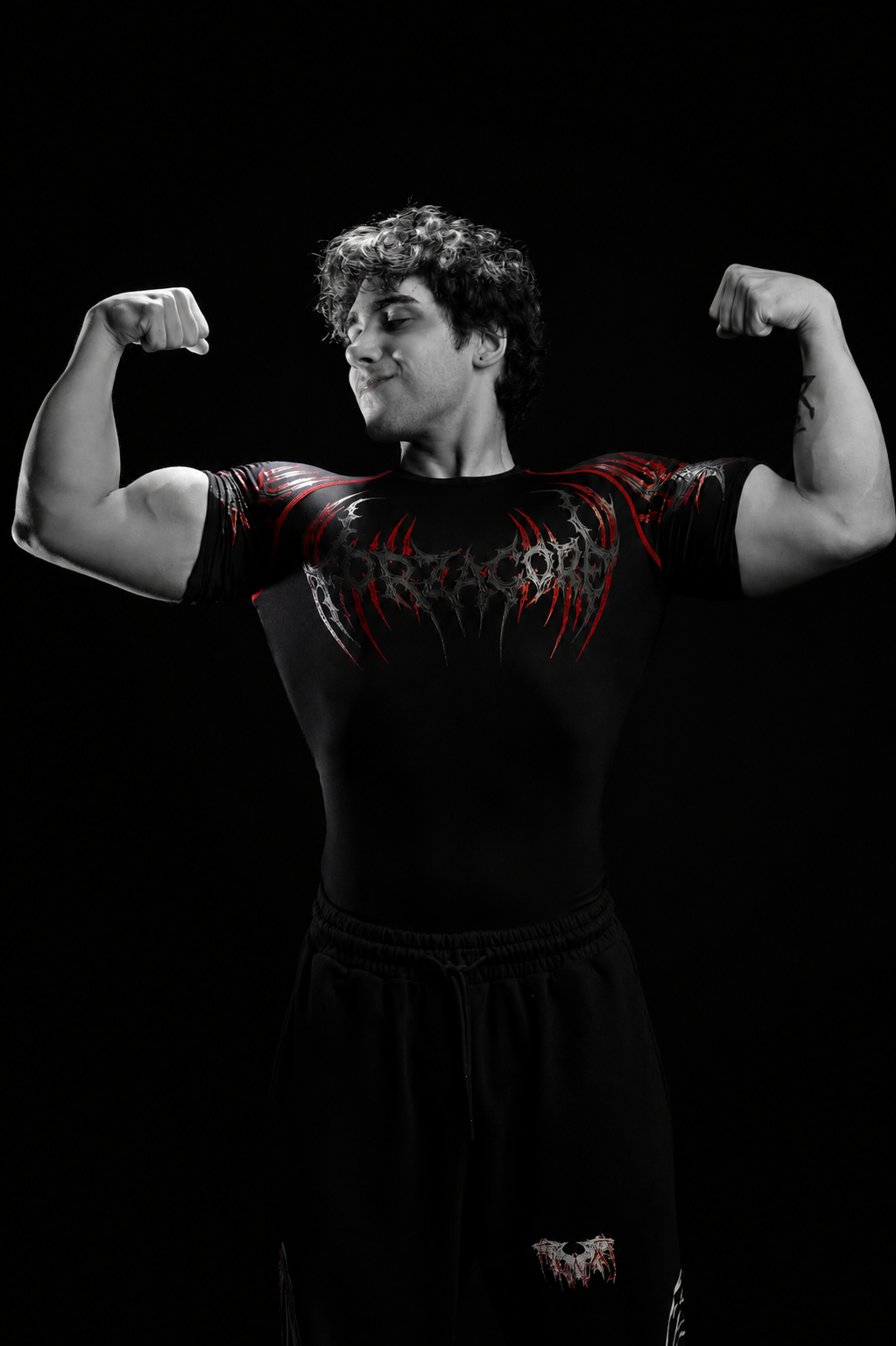 Eclipse shortsleeve Compression [CRIMSON RED]