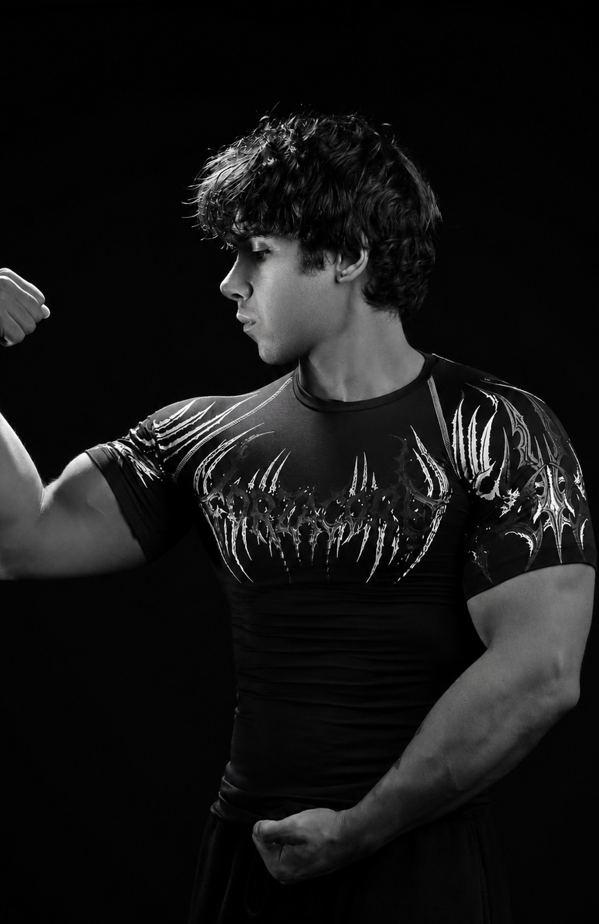 Eclipse shortsleeve Compression [PHANTOM WHITE ]