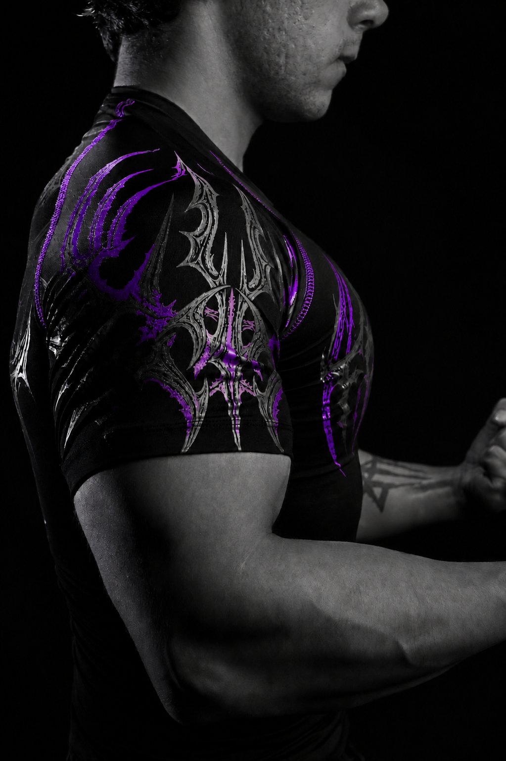 Eclipse shortsleeve Compression [REVENANT PURPLE]